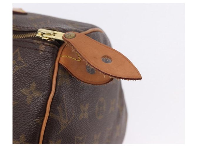 LOUIS VUITTON Monogram Speedy 30 Hand Bag M41526 LV Auth 200508SAV Monogramma - vista 19