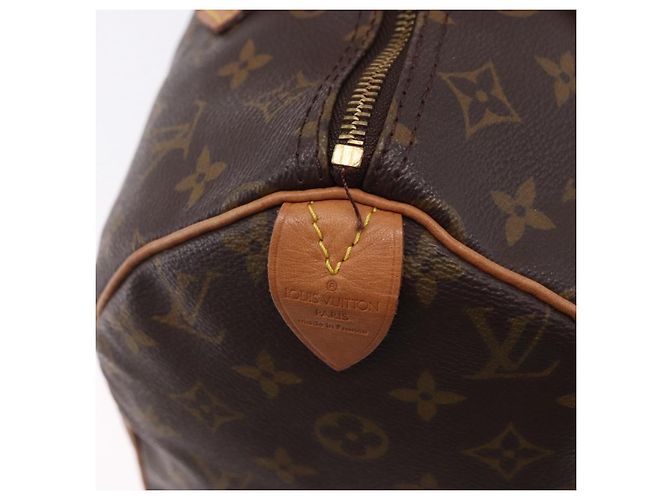 LOUIS VUITTON Monogram Speedy 30 Hand Bag M41526 LV Auth 200508SAV Monogramma - vista 20