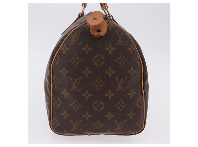 LOUIS VUITTON Monogram Speedy 30 Hand Bag M41526 LV Auth 200508SAV Monogramma - vista 3