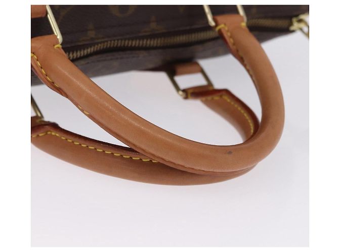 LOUIS VUITTON Monogram Speedy 30 Hand Bag M41526 LV Auth 200508SAV Monogramma - vista 7