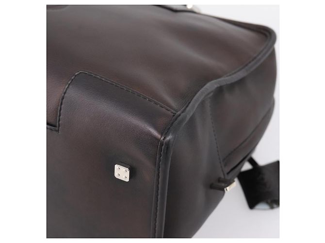 Borsa a mano LOEWE Amazona 36 in pelle Bronze Silver Auth 201931V Argento Bronzo - vista 15
