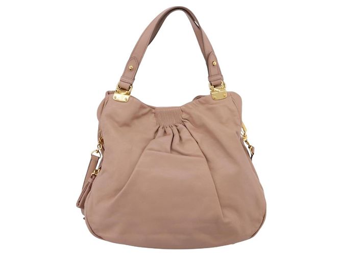 Miu Miu Handtasche Leder 2way Rosa Gold Auth 202002V Pink Golden - Ansicht 13