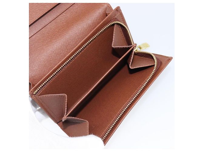 LOUIS VUITTON Porte Monnaie Billets Tresor Wallet M61730 LV Auth am12559V Monogramm - Ansicht 10