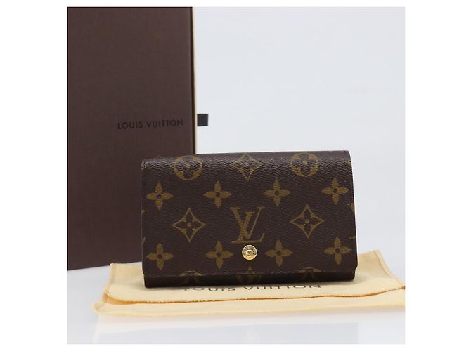 LOUIS VUITTON Porte Monnaie Billets Tresor Wallet M61730 LV Auth am12559V Monogramm - Ansicht 12