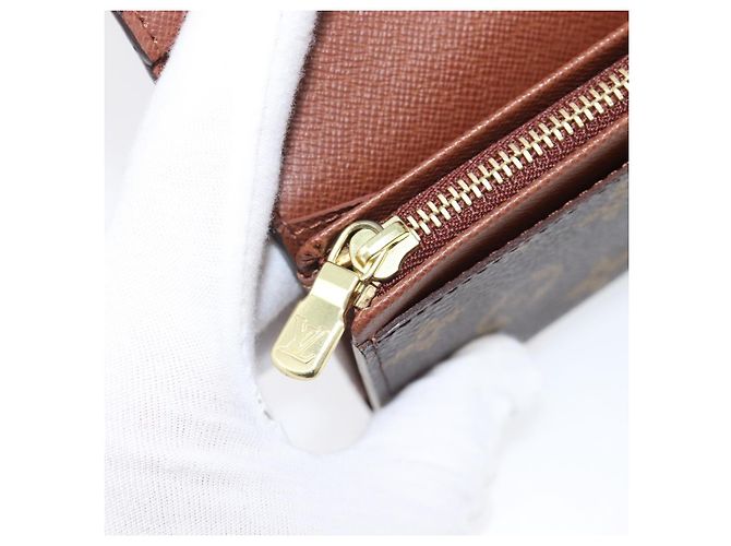 LOUIS VUITTON Porte Monnaie Billets Tresor Wallet M61730 LV Auth am12559V Monogramm - Ansicht 22