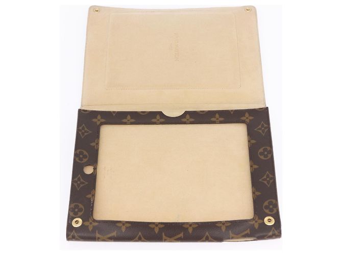 LOUIS VUITTON Monogram Etui iPad Case M93803 LV Auth hk4083 Monogramma - vista 8