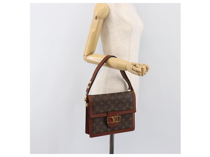 LOUIS VUITTON Monogram Dauphines Schultertasche No.203 LV Auth 199877A Monogramm - Ansicht 25
