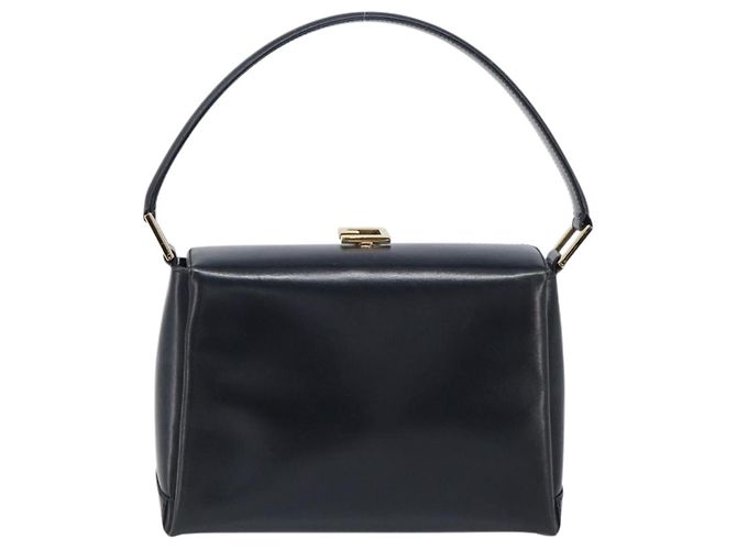 Borsa GUCCI in pelle nera e oro 000 1448 1269 Auth 199097V Nero D'oro - vista 2