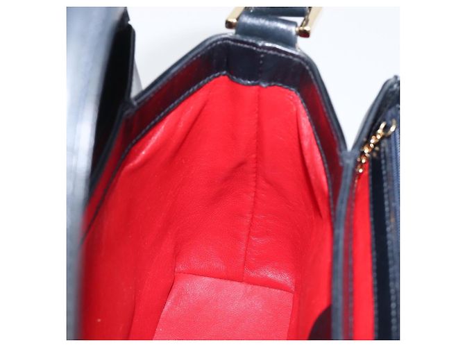 Borsa GUCCI in pelle nera e oro 000 1448 1269 Auth 199097V Nero D'oro - vista 20