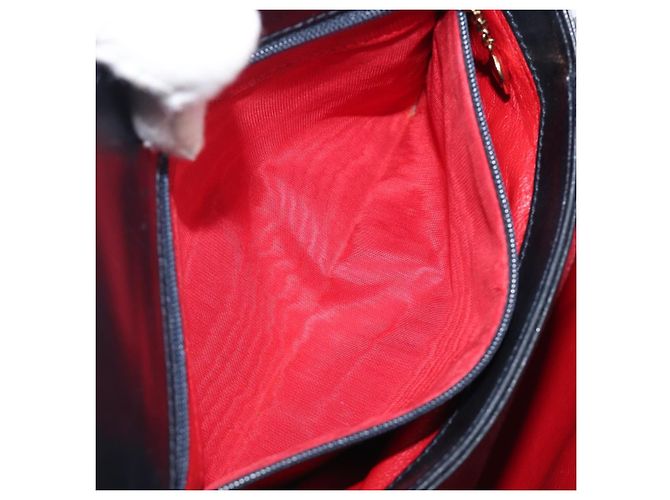 Borsa GUCCI in pelle nera e oro 000 1448 1269 Auth 199097V Nero D'oro - vista 23