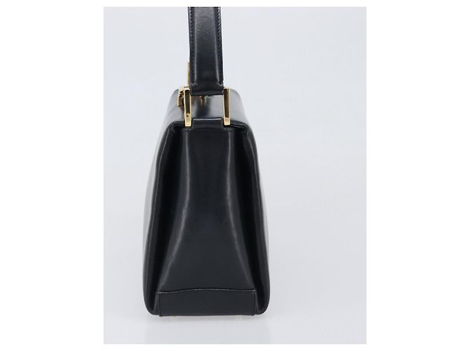 Borsa GUCCI in pelle nera e oro 000 1448 1269 Auth 199097V Nero D'oro - vista 3