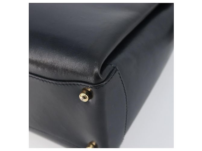 Borsa GUCCI in pelle nera e oro 000 1448 1269 Auth 199097V Nero D'oro - vista 9