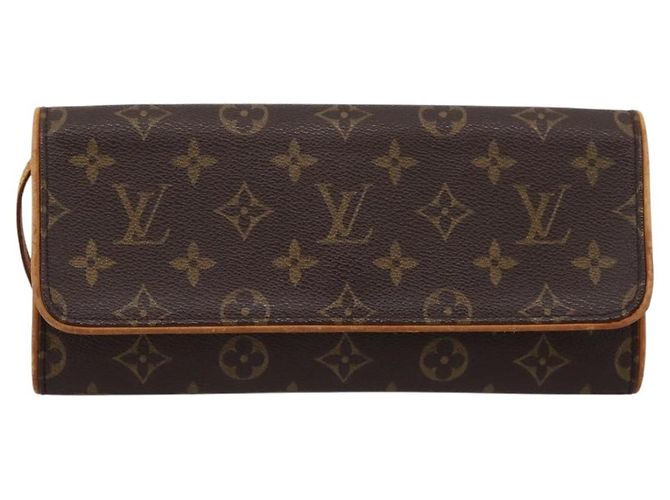LOUIS VUITTON Monogram Pochette Twin GM Shoulder Bag M51852 LV Auth 202254 Monogramma - vista 13