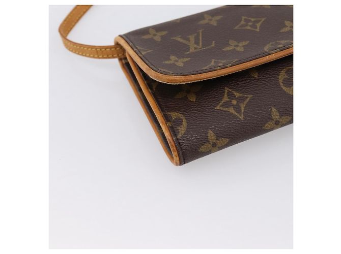 LOUIS VUITTON Monogram Pochette Twin GM Shoulder Bag M51852 LV Auth 202254 Monogramma - vista 14