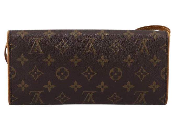 LOUIS VUITTON Monogram Pochette Twin GM Shoulder Bag M51852 LV Auth 202254 Monogramma - vista 2