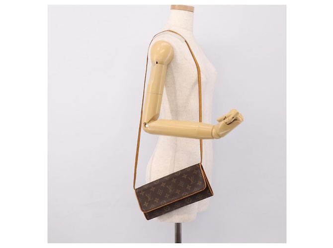 LOUIS VUITTON Monogram Pochette Twin GM Shoulder Bag M51852 LV Auth 202254 Monogramma - vista 20