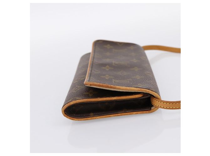 LOUIS VUITTON Monogram Pochette Twin GM Shoulder Bag M51852 LV Auth 202254 Monogramma - vista 4