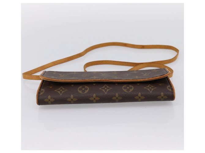 LOUIS VUITTON Monogram Pochette Twin GM Shoulder Bag M51852 LV Auth 202254 Monogramma - vista 5