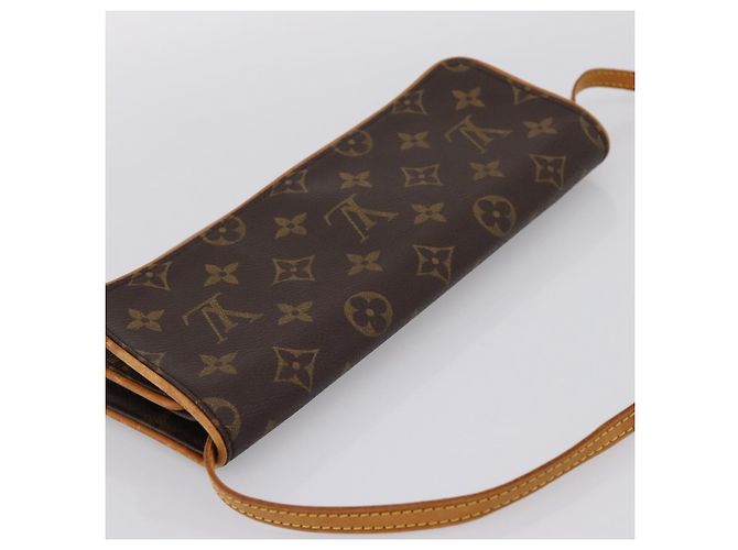 LOUIS VUITTON Monogram Pochette Twin GM Shoulder Bag M51852 LV Auth 202254 Monogramma - vista 6