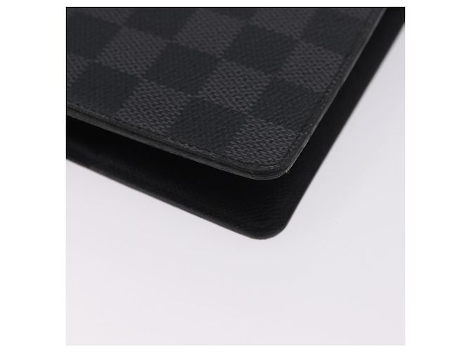 LOUIS VUITTON Damier Graphite Agenda MM Day Planner Cover R20242 LV Auth hk4077 - vista 16