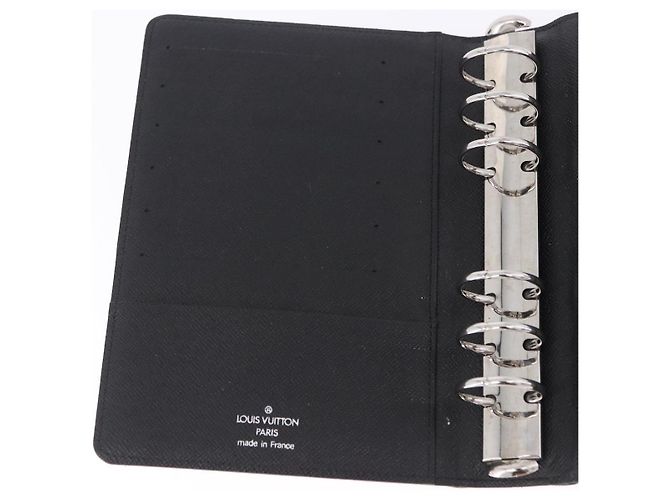 LOUIS VUITTON Damier Graphite Agenda MM Day Planner Cover R20242 LV Auth hk4077 - vista 20