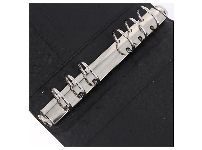 LOUIS VUITTON Damier Graphite Agenda MM Day Planner Cover R20242 LV Auth hk4077 - vista 22