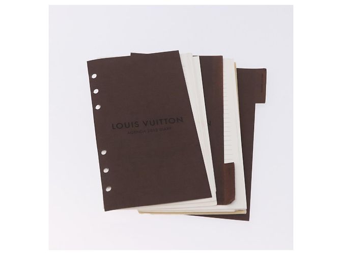 LOUIS VUITTON Damier Graphite Agenda MM Day Planner Cover R20242 LV Auth hk4077 - vista 26