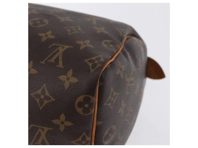 Borsa a mano LOUIS VUITTON Monogram Speedy 25 M41528 LV Auth ka5943V Monogramma - vista 17