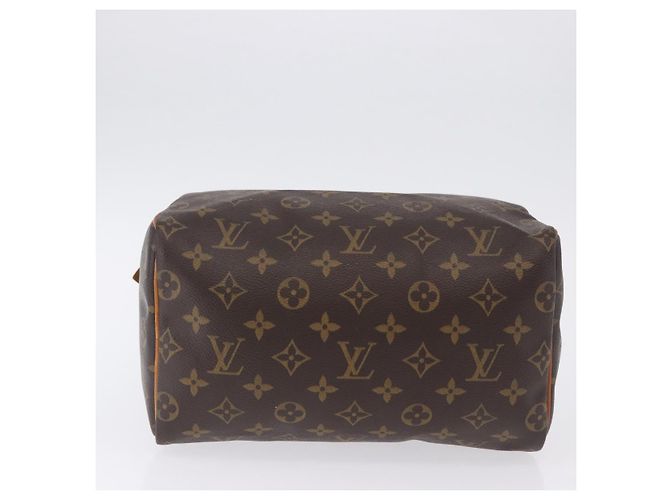 Borsa a mano LOUIS VUITTON Monogram Speedy 25 M41528 LV Auth ka5943V Monogramma - vista 5