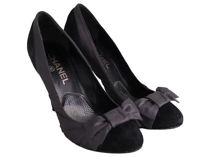 Chanel Tacchi neri Nero - vista 3