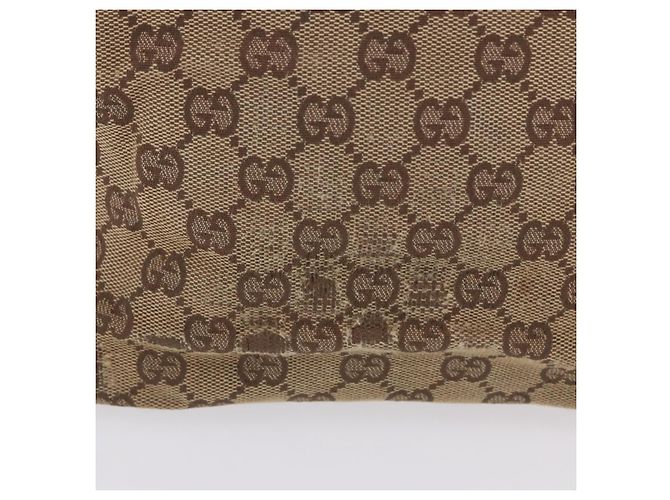 Borsa a tracolla GUCCI GG Canvas Beige Gold 110292 Auth ka5987 D'oro - vista 3