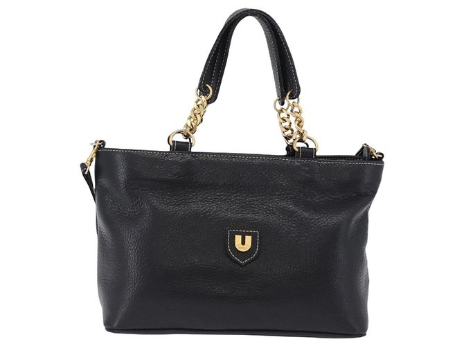 Borsa a mano BALLY in pelle 2way Nero Oro Auth bs36848 D'oro - vista 13