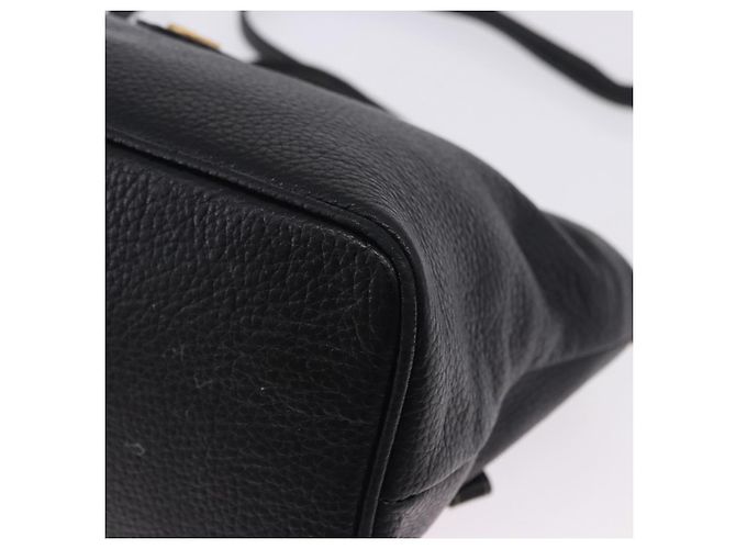 Borsa a mano BALLY in pelle 2way Nero Oro Auth bs36848 D'oro - vista 16