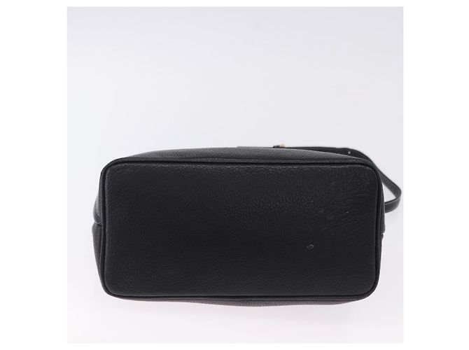 Borsa a mano BALLY in pelle 2way Nero Oro Auth bs36848 D'oro - vista 5