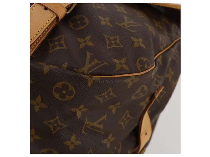 Borsa a tracolla LOUIS VUITTON Monogram Saumur 43 M42252 LV Auth 196870SAV Monogramma - vista 15