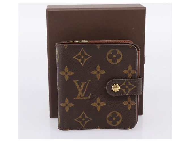 LOUIS VUITTON Monogram Compact Zip Wallet M61667 LV Auth bs36811 Monogramma - vista 12