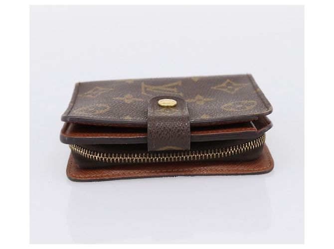 LOUIS VUITTON Monogram Compact Zip Wallet M61667 LV Auth bs36811 Monogramma - vista 3
