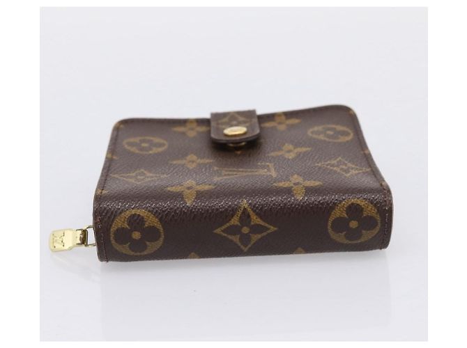 LOUIS VUITTON Monogram Compact Zip Wallet M61667 LV Auth bs36811 Monogramma - vista 4