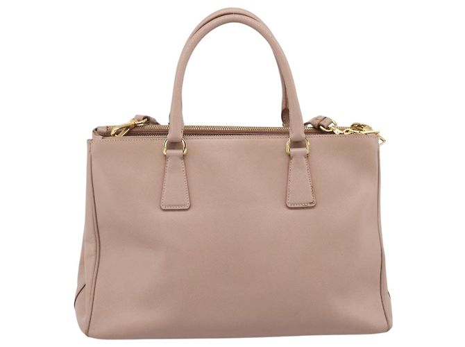 Borsa a Mano PRADA Galleria Saffiano 2way Rosa Tono Oro Auth 202076V - vista 2