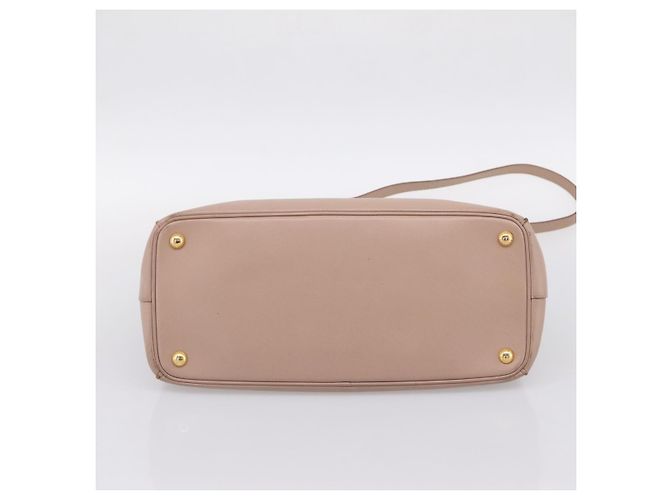 Borsa a Mano PRADA Galleria Saffiano 2way Rosa Tono Oro Auth 202076V - vista 5