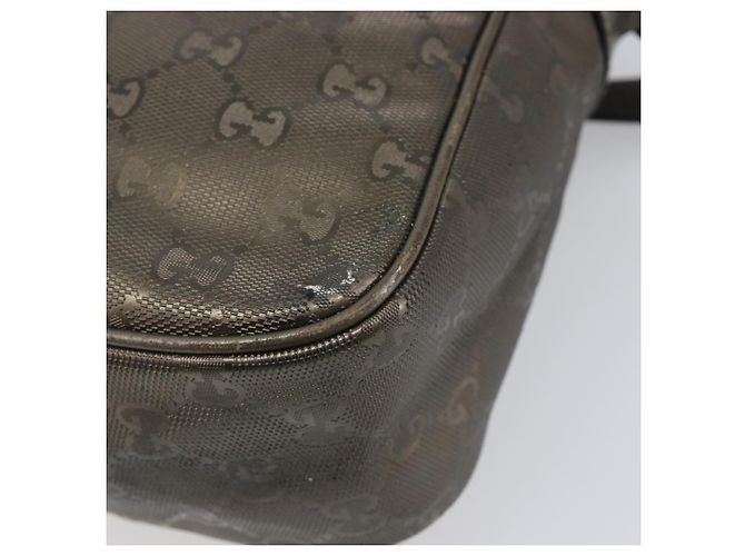 Borsa a tracolla GUCCI GG Implementation PVC Champagne Gold 233268 Auth hk4067A D'oro - vista 15