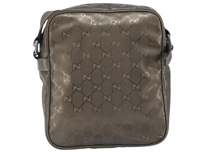 Borsa a tracolla GUCCI GG Implementation PVC Champagne Gold 233268 Auth hk4067A D'oro - vista 2