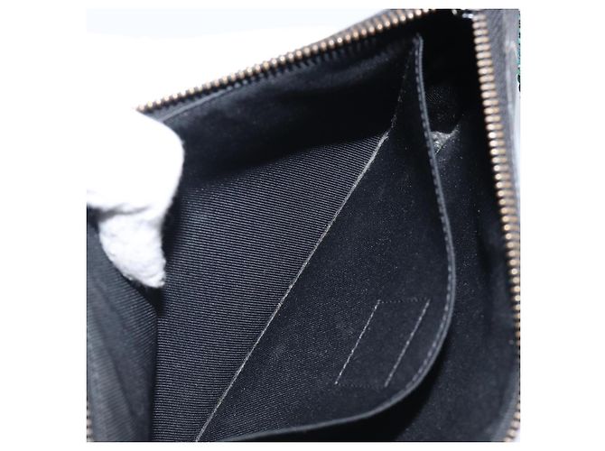 Coque iPhone LOUIS VUITTON Monogram Eclipse Fragment M64449 LV Auth 199106V Monogramme - vue 21