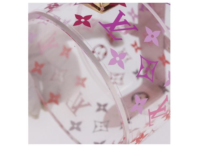 LOUIS VUITTON Monogram Boite Scott Accessory Case Clear GI0362 LV Auth 198876M Monograma - vista 16