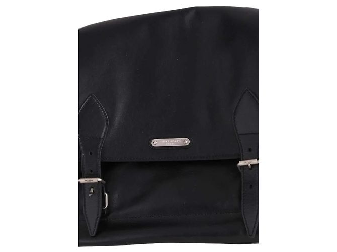 Borsa satchel Saint Laurent in pelle nera Nero - vista 3