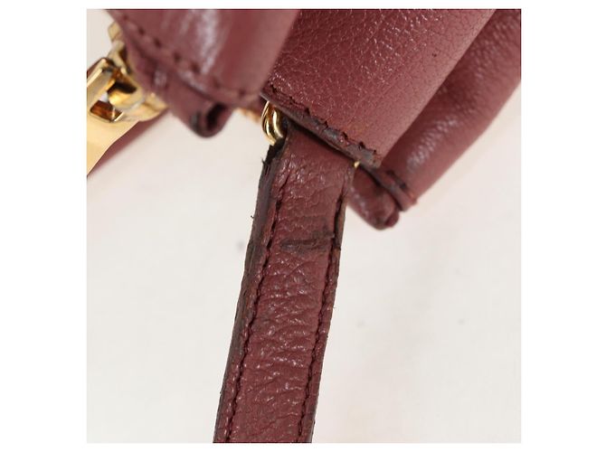 Borsa a mano Miu Miu in pelle 2way Rosa Oro Auth 199193V D'oro - vista 17