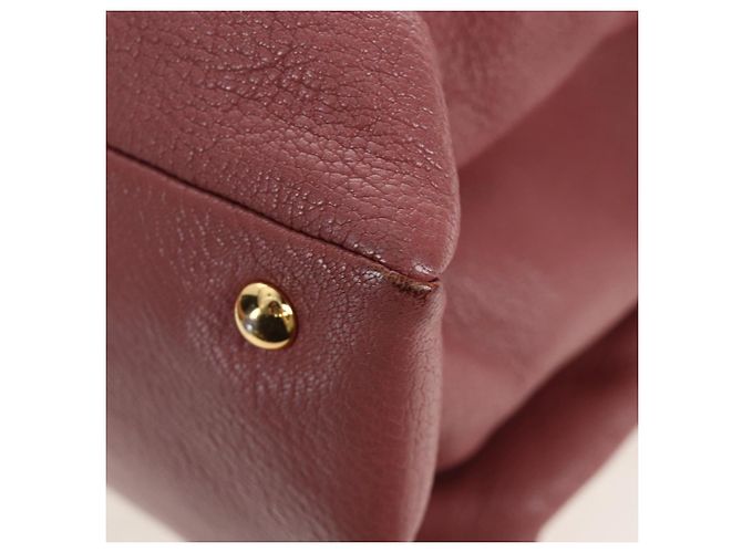 Borsa a mano Miu Miu in pelle 2way Rosa Oro Auth 199193V D'oro - vista 20