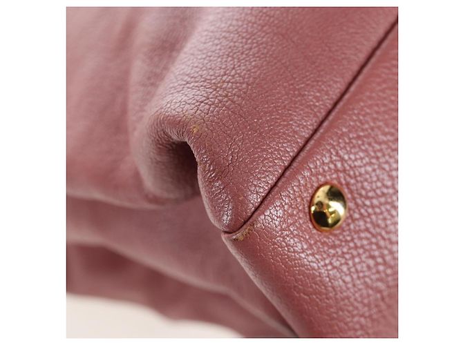 Borsa a mano Miu Miu in pelle 2way Rosa Oro Auth 199193V D'oro - vista 21
