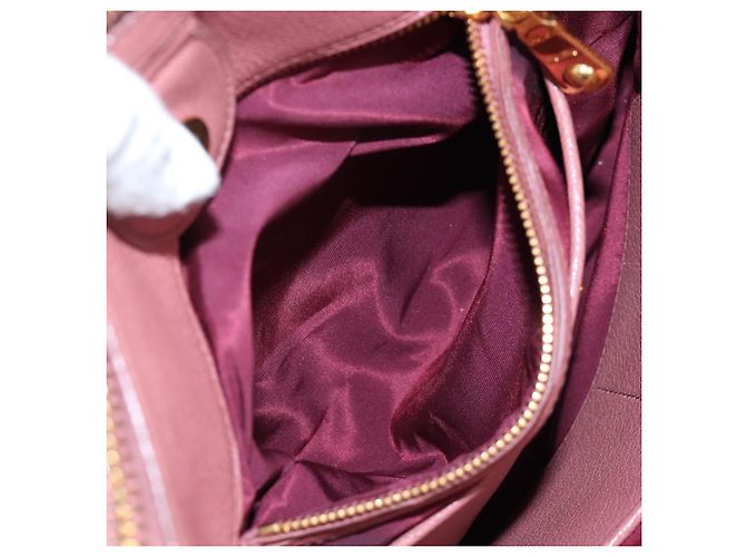Borsa a mano Miu Miu in pelle 2way Rosa Oro Auth 199193V D'oro - vista 33