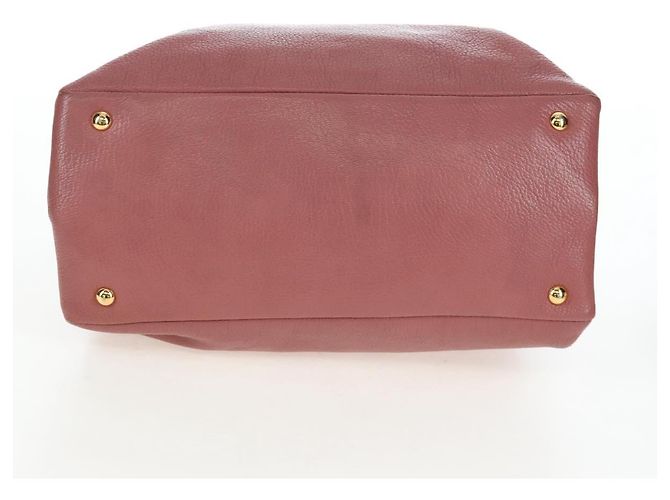 Borsa a mano Miu Miu in pelle 2way Rosa Oro Auth 199193V D'oro - vista 5